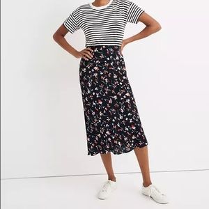 Madewell Midi Flowy Skirt